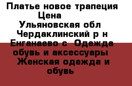 Платье новое трапеция. › Цена ­ 1 000 - Ульяновская обл., Чердаклинский р-н, Енганаево с. Одежда, обувь и аксессуары » Женская одежда и обувь   